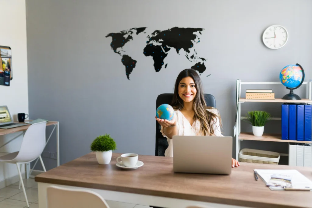 consultancy finding a woman at an abroad job consultancy